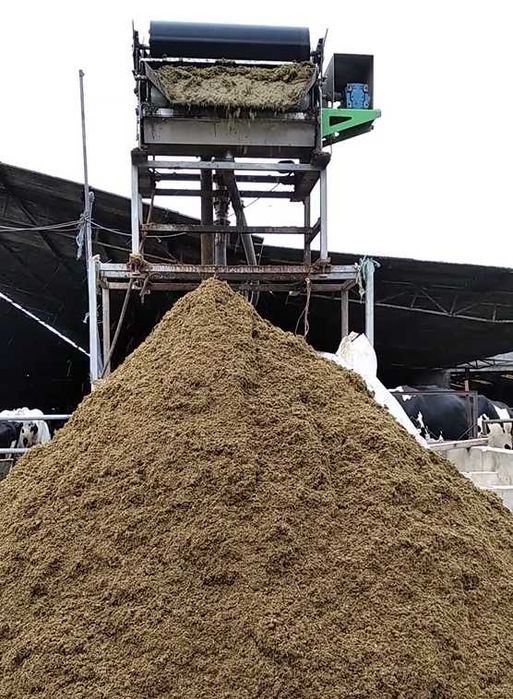 Separador de chorume de Rolos (estrume / agricola)