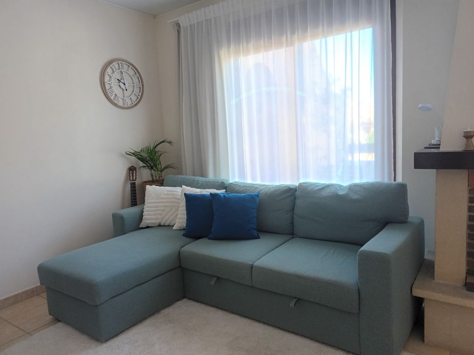 Sofá cama IKEA azul