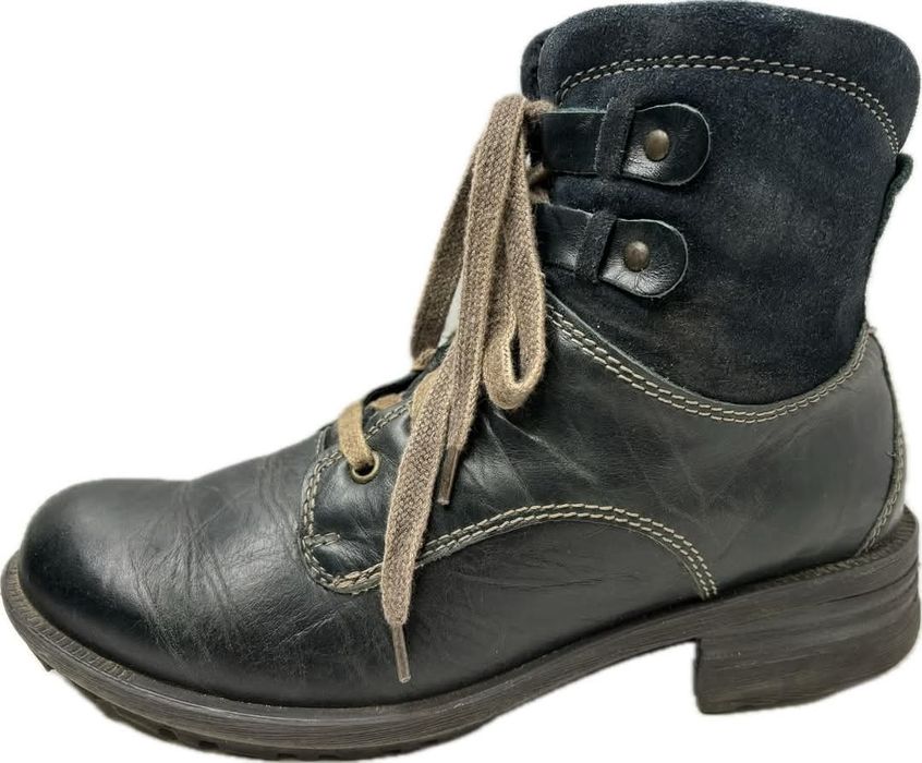 Botki skórzane ocieplane josef seibel Rozmiar 38