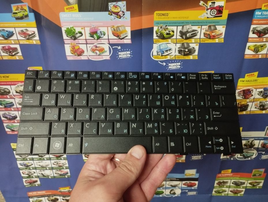 Asus eee pc 1008ha seashell запчасти клавиатура нетбук нее Асус азус