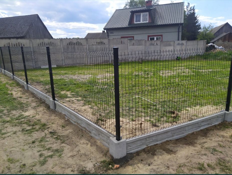 Panel ogrodzeniowy fi4/5 różne wysokosci