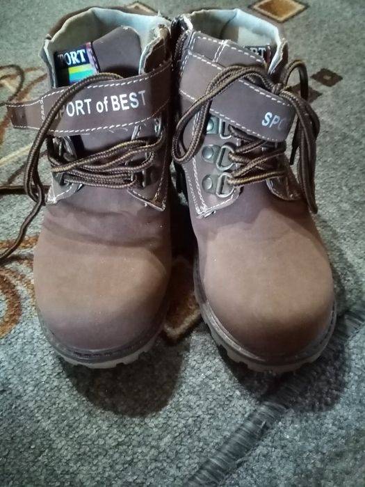 Продам ботинки для мальчика осень весна