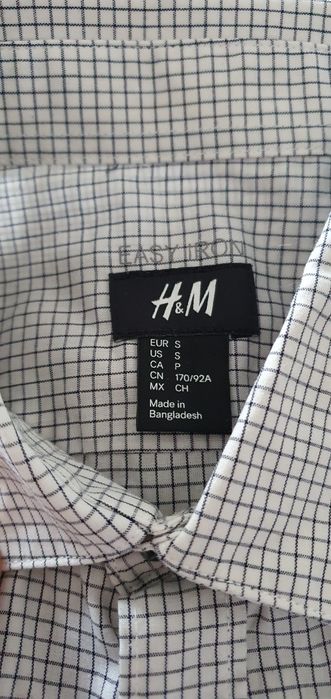 Camisa Social Masculina H&M
