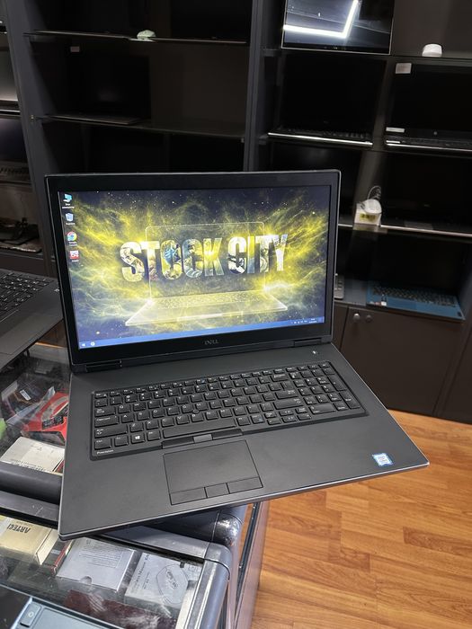 Игровой ноутбук с большим дисплеем 17.3 дюйма Dell nvidia 6гб.