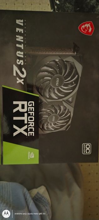 Msi  Ventus 2x Rtx 3060 to 8gb 256 bit.