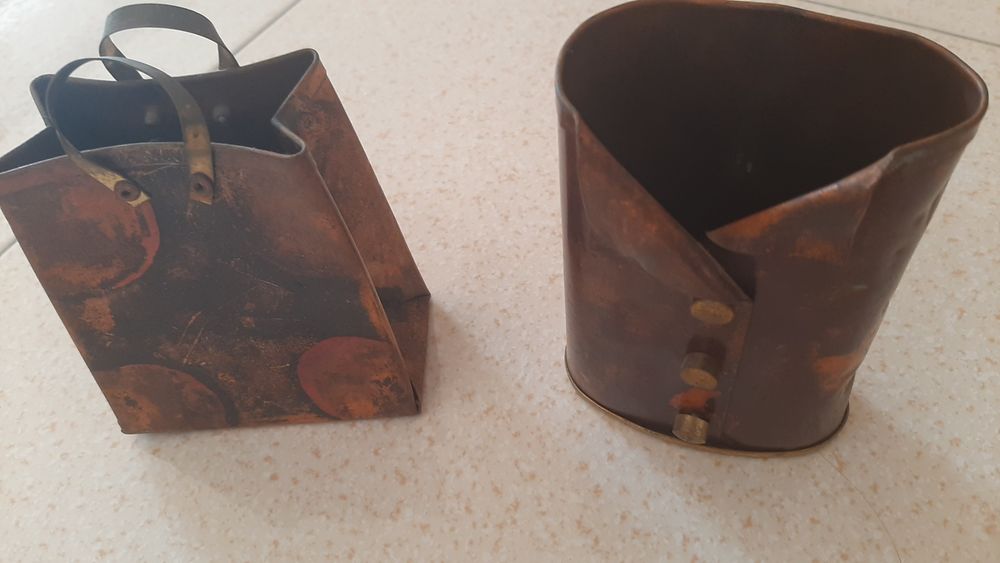 Peças decorativas em latão