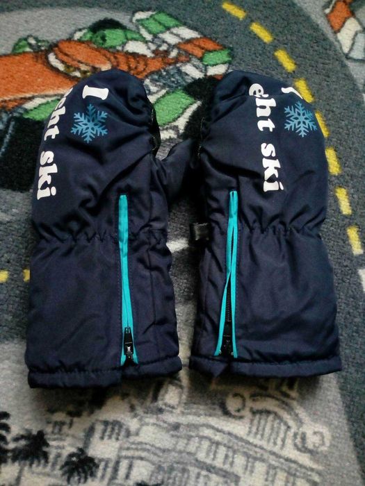 Zimowe rękawiczki dla chłopaka:)