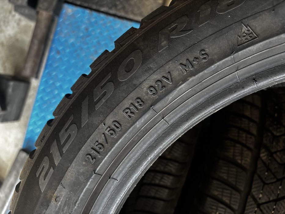 215/50r18 92V pirelli SOTTOZERO 3 opony zimowe 2 szt