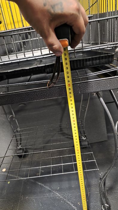 Gaiola para Papagaio, Caturra ou Aves de Médio Porte com Suporte e Rod