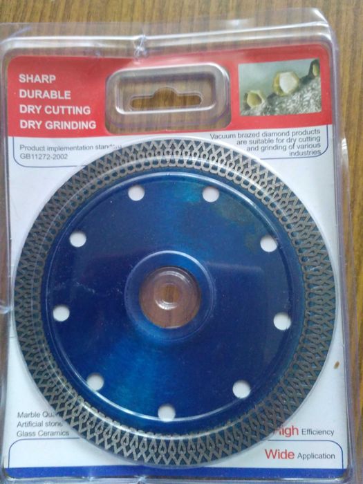Круг алмазный отрезной дереву металлу стеклу 125мм по металлу