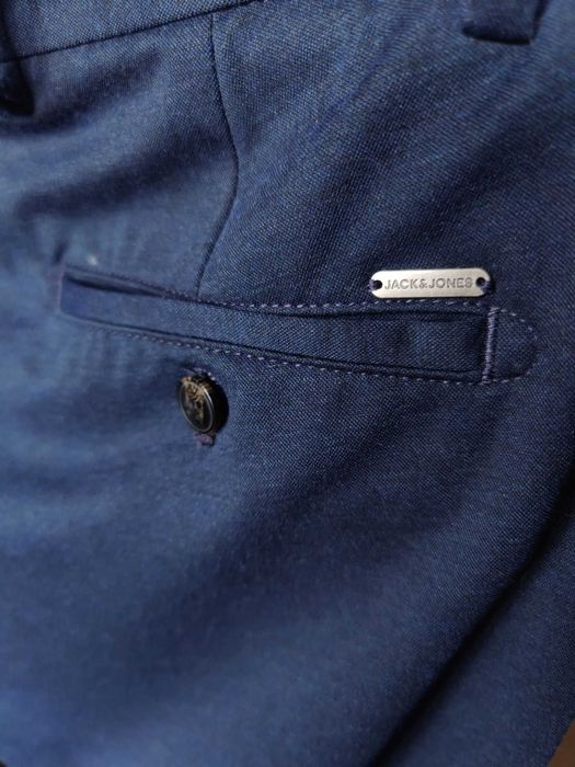 Джинсы (chino Jack&jones pants studio Дания w34 stretch navy.