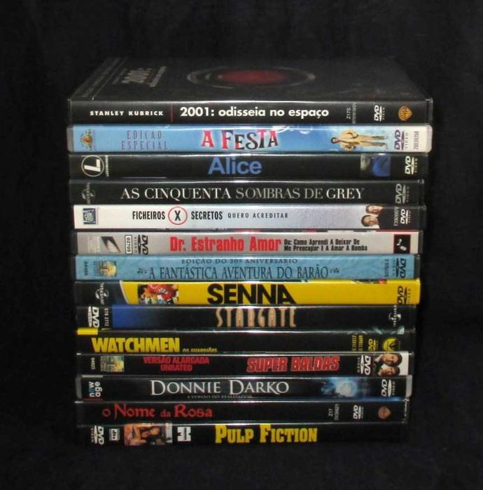 Filmes DVD Edição Especial Pulp Fiction Stargate Donnie Darko