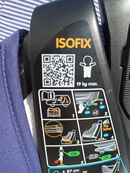 Cadeira Bebe Axissfix Bebeconfort como nova