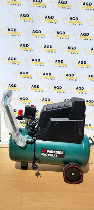 Kompresor PKO 248 A1 z kółkami, 24 l
