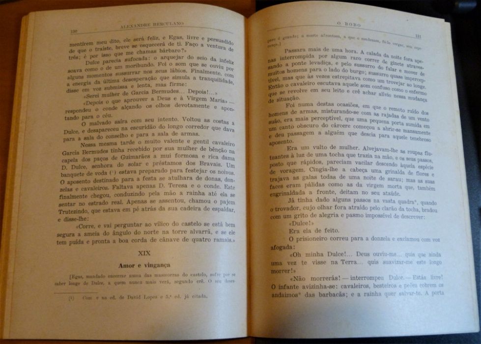 "O BOBO" de Alexandre Herculano (Anos 50 ou 60)