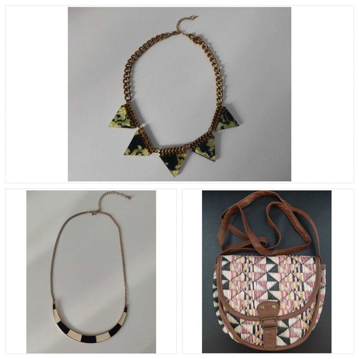 Duża paczka ubrań! Ubrania + biżuteria! Rozmiar S/M! New Look, Bershka