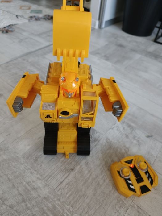 Koparka robot Transformers Rc
