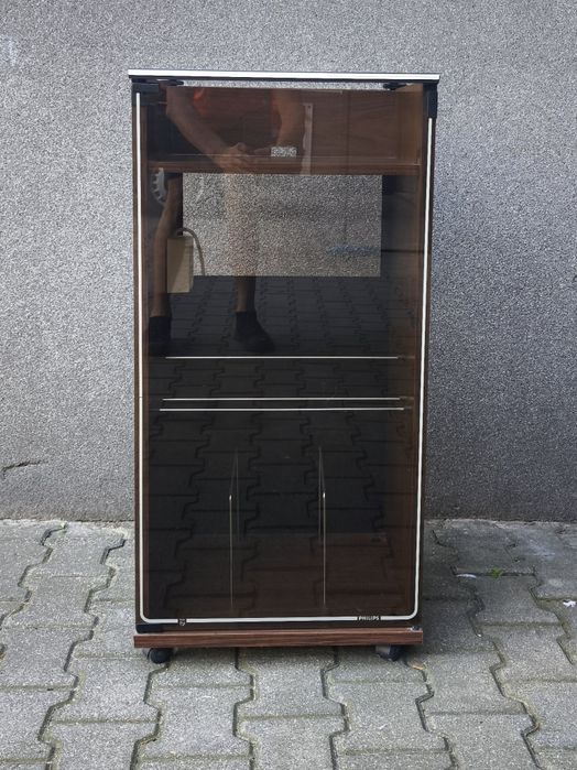 Szafka Audio Hi-Fi PHILIPS Vintage   okres PRL