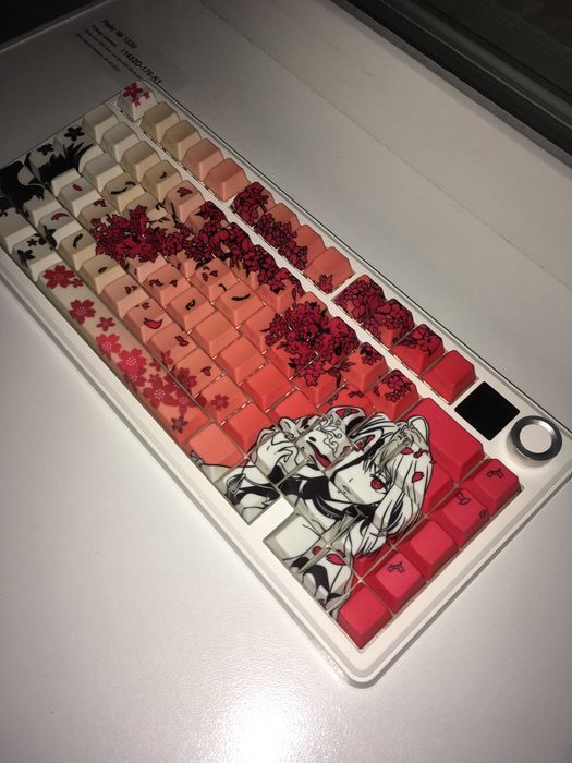 Механічна клавіатура кастомні аніме кейкапи | Custom anime keyboard