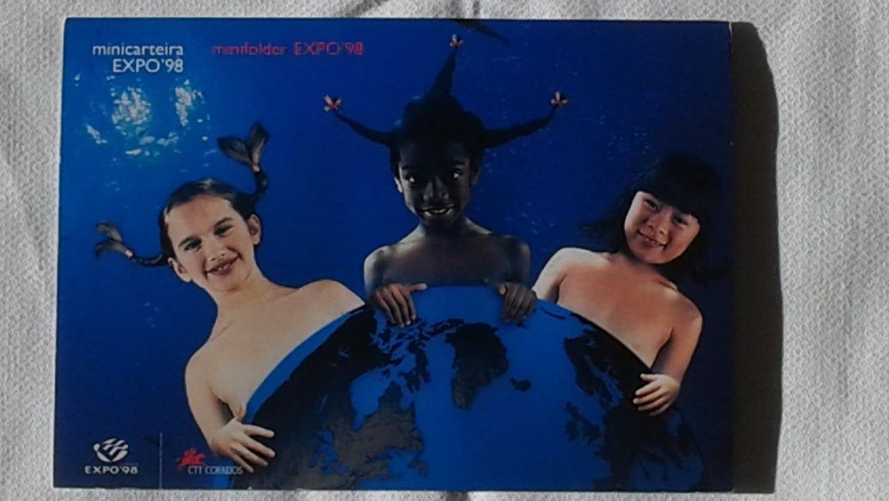 Selos Mini-carteira Selos Expo98