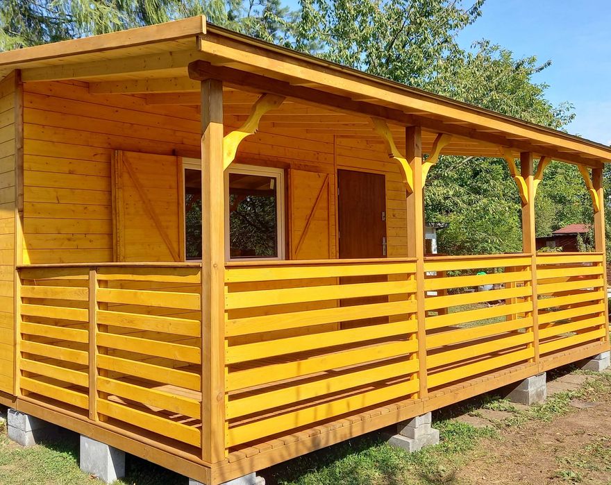Nowoczesny domek narzędziowy 3x3m
