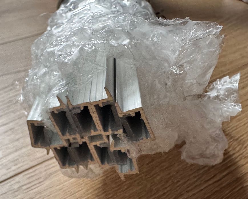 Profil LED wpuszczany INLINE MINI XL 3m*9=27m + klosze NOWE