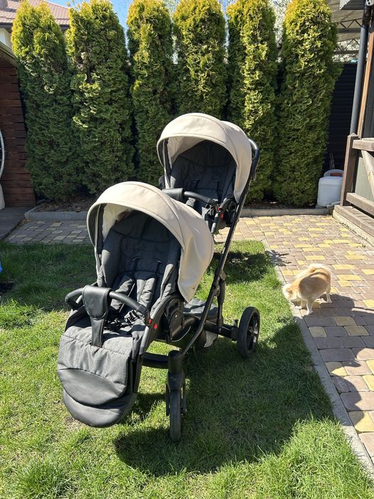 Візок для двійні Bair DUO Next