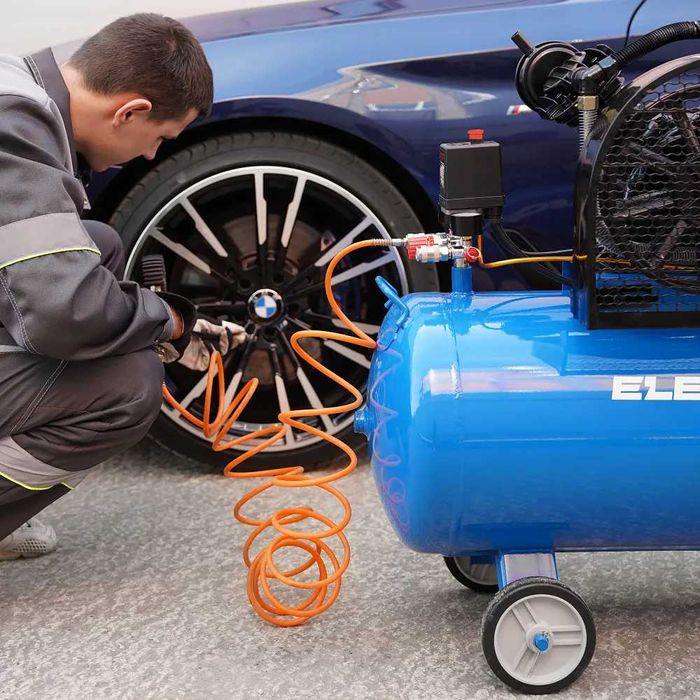 Компресор ремінний ELECTROLITE 100л 2.8 кВт 10 бар 490л/хв компрессор