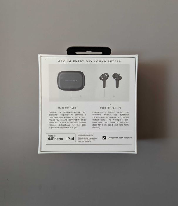 Słuchawki Bang & Olufsen Beoplay EX z ANC