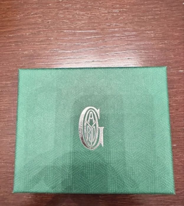 Carteira goyard como nova verde