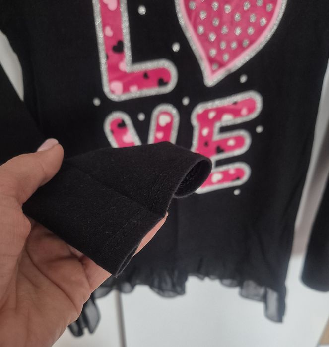 Bluzka koszulka dziewczynka dziewczęca 128