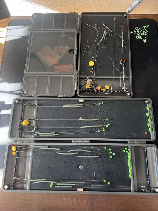 Caixas carpfishing