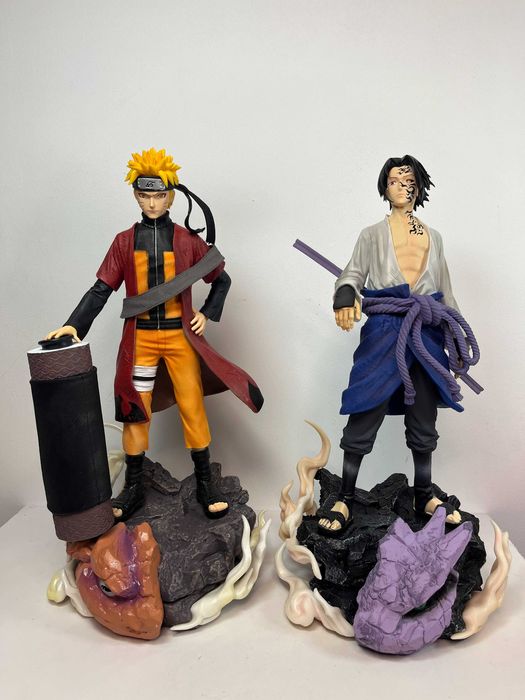 Фігурки Наруто і Саске 43см Naruto Uzumaki Sasuke Uchiha Shippuden
