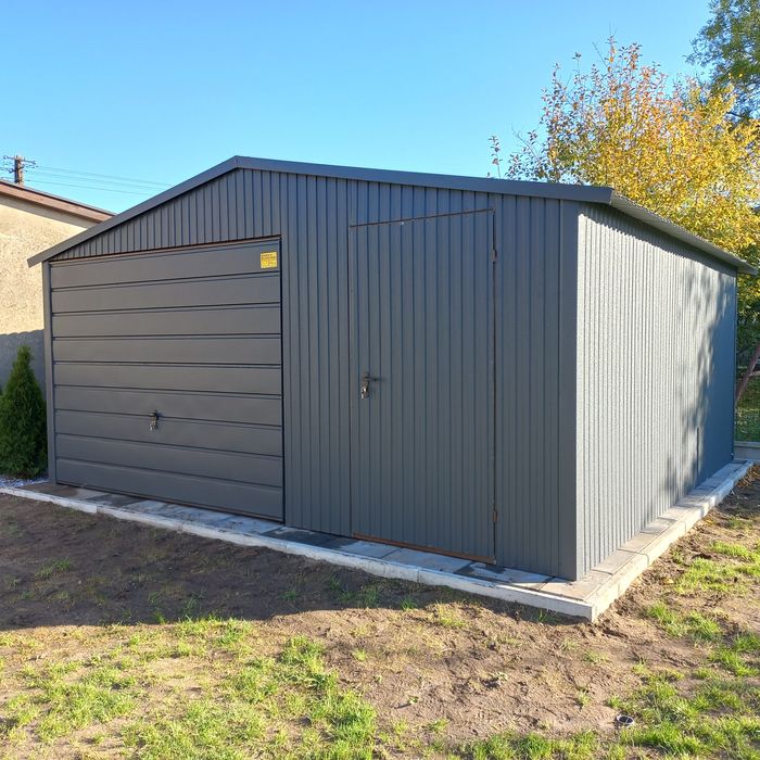 5x5 LUB Garaze Blaszane Garaz Blaszany Blaszak Blaszaki Garaże Garaż