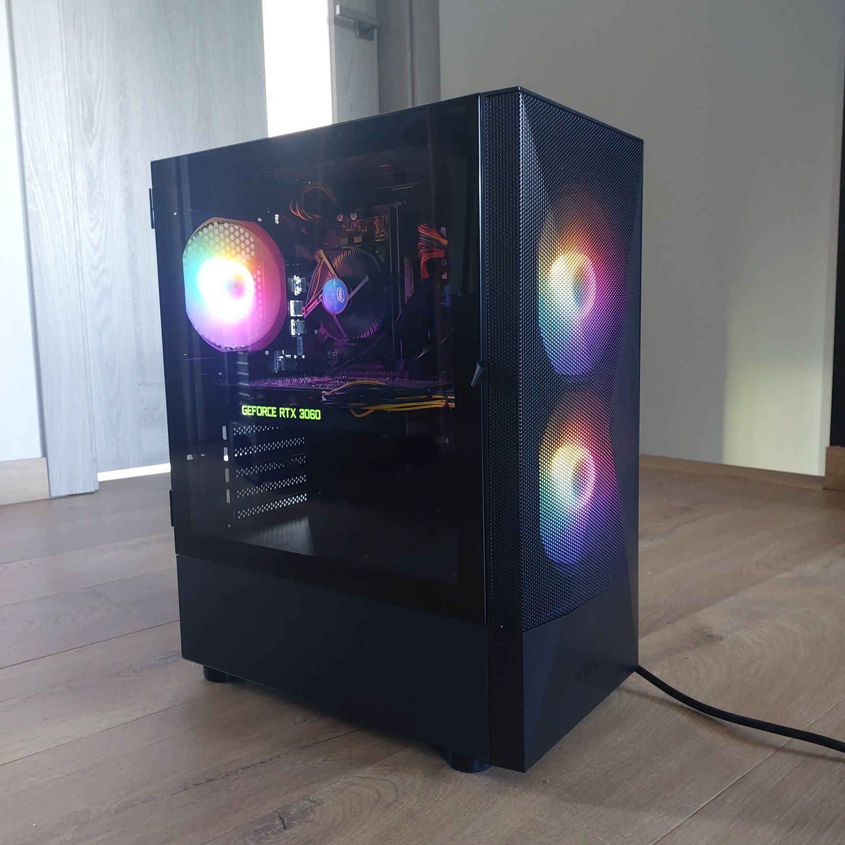 RTX 3060 i5 10400 ram 16gb 500gb SSD prawdziwy komputer gamingowy