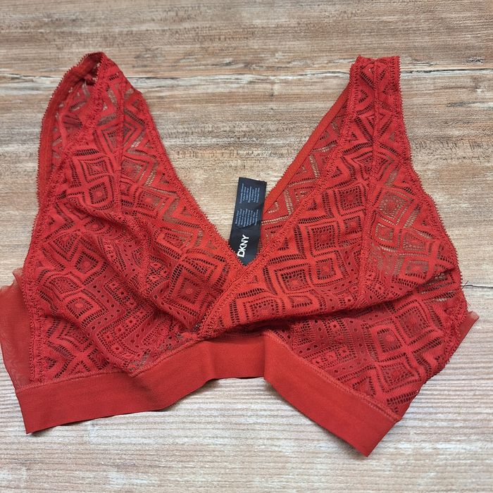 DKNY biustonosz koronkowy