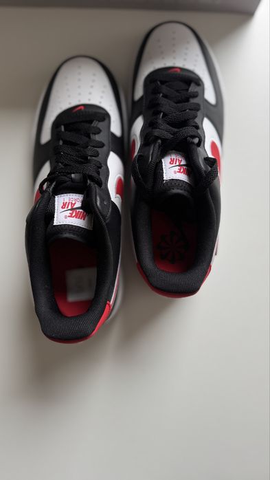 Nike Air Force 1 ’07 Next Nature “Black/University Red” |Rozmiar 42.5|