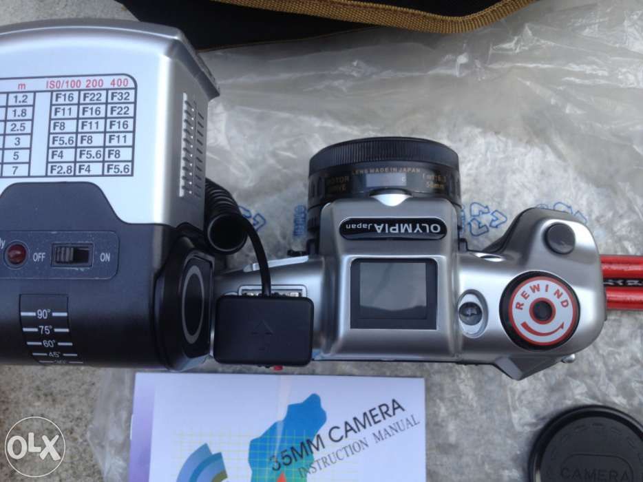 Máquina fotográfica olympia