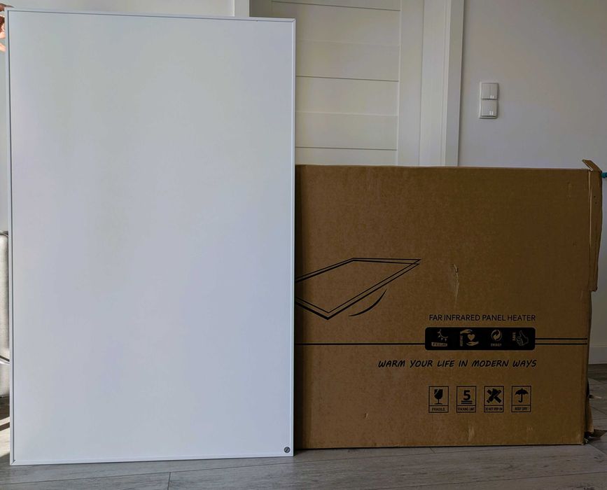 Panel grzewczy na podczerwień 900W  +termostat WIFI