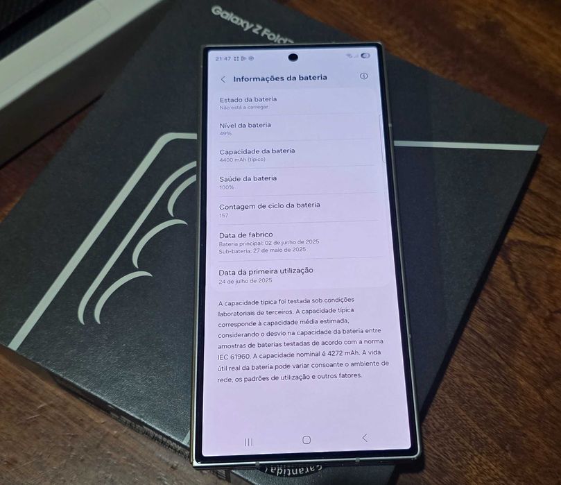 Samsung Zfold 7 512gb C/Garantia