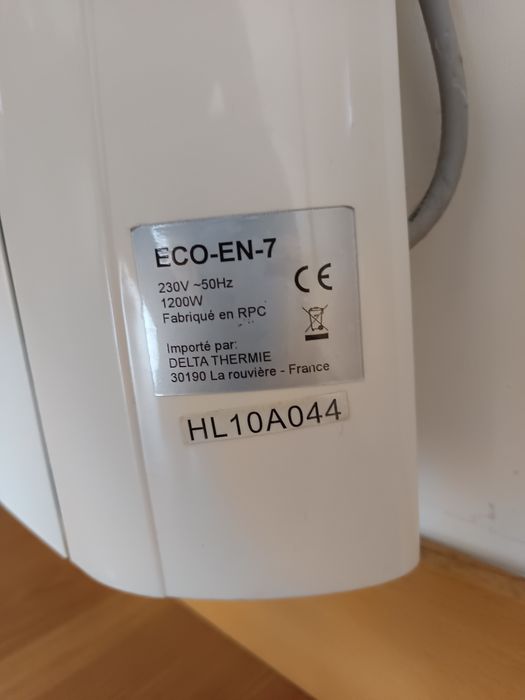 Aquecedor Elétrico - Eco Emissor 1200W