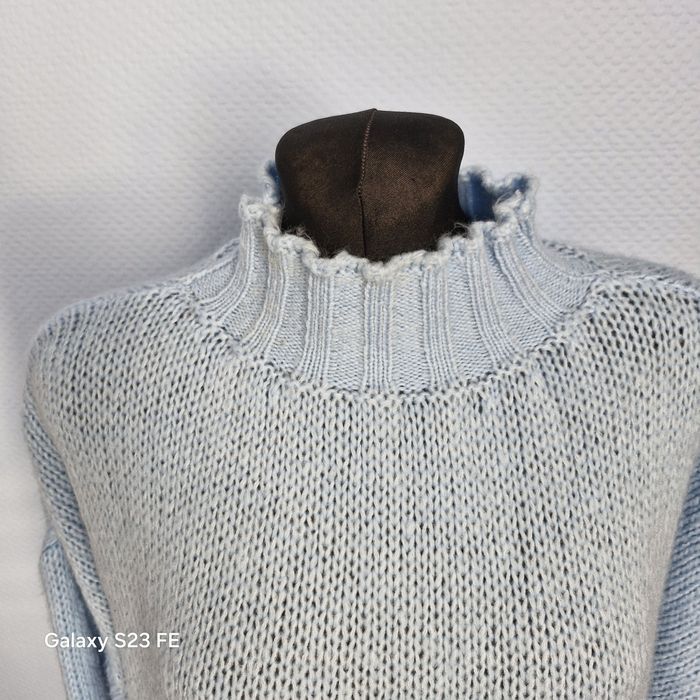 Niebieski sweterek/tunika  Made in Italy