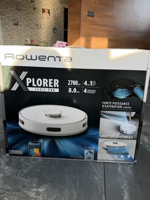 Миючий робот пилосос Rowenta
