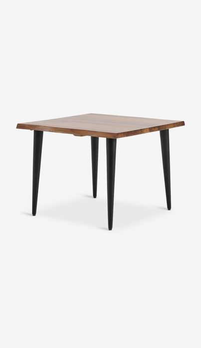 Stolik kawowy HOVSLUND 60x60 naturalny drewno lite akacjowe