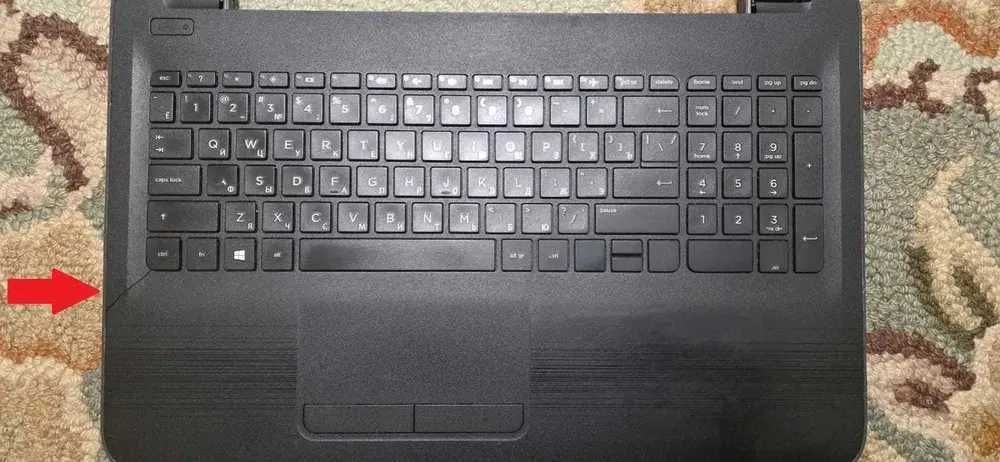 Продам БУ ноутбук HP 250 G5 без батареи с сумкой. Подробные характеристики в описании