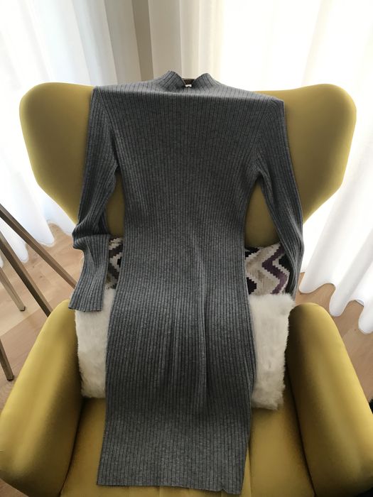 Vestido cinza fracomina