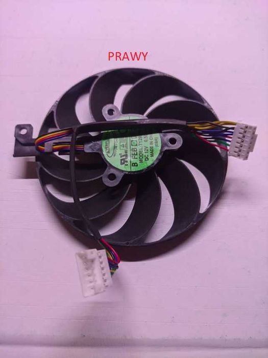Wentylator AMD Radeon RX 5700 XT Asus rog strix 8GB nowy 88mm