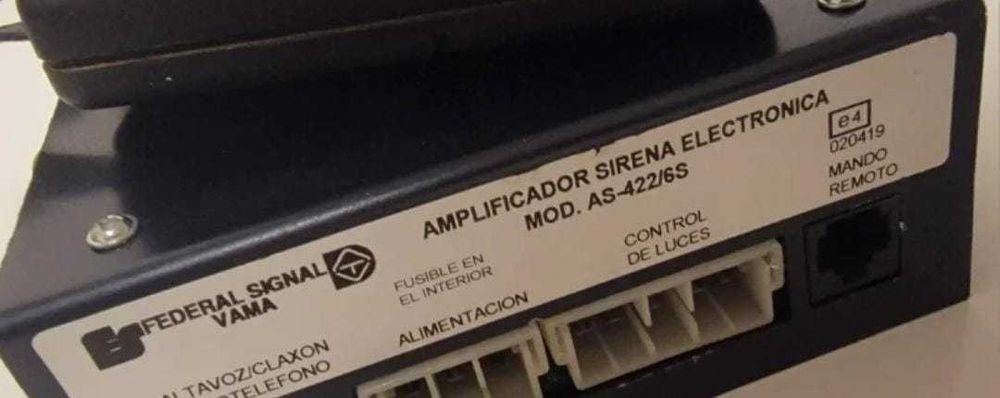 Módulos de sirenes