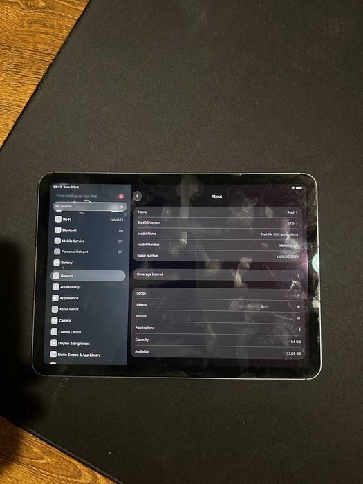 Ipad air 5 64 gb