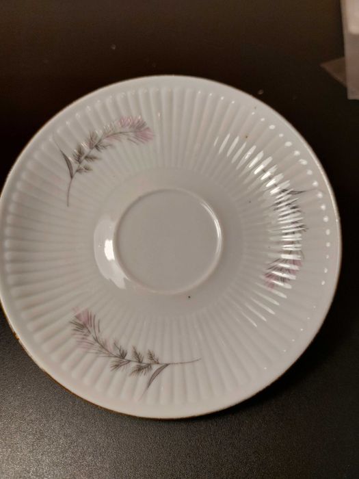 Polski spodek Ćmielów, PRL, porcelana polska, lata 60. - 2 sztuki